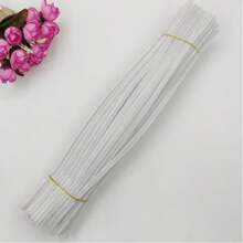 100/200pcs Bulk DIY Chenille Stem/Pipe Cleaner, Comes With Tutorial Video, 62 Colors Fluffy Chenille Craft Supplies For Handmade, Crafts, Art Decoration, Pom Poms