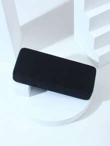 1 Stück rechteckige Brillenetui aus Samt, praktisch und stylisch für Damen und Herren