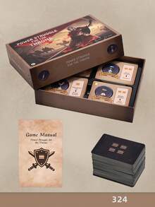 Power Struggler For The Throne – Strategic Card Game For Teens And Adults, 3-6 Players, 40-Minute Playtime, Perfect For Game Night, Competitive Royal Battle Party Game