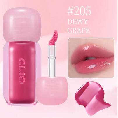 Clio 3克 K-Beauty 丰盈唇彩，保湿液体唇膏，打造光泽妆效，轻盈透气，可叠加涂抹，呈现玻璃般光泽，柔滑滋养，持久显色，色彩鲜艳，透亮光泽，保湿滋润，日常妆容，韩国化妆品