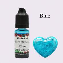 24 色 10ml 高浓度酒精基墨水，浓缩环氧树脂涂料彩色染料，非常适合树脂培养皿、杯垫、绘画、玻璃杯制作 - Alcohol Ink - 查看 37