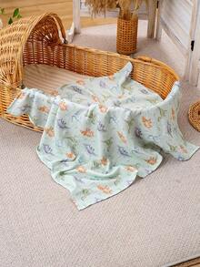 1PC Muslin Swaddle Blankets,Newborn Receiving Blanket, Baby Swaddle Blanket Unisex, Baby Essentials, Registry & Gift - Multicolor - View 2