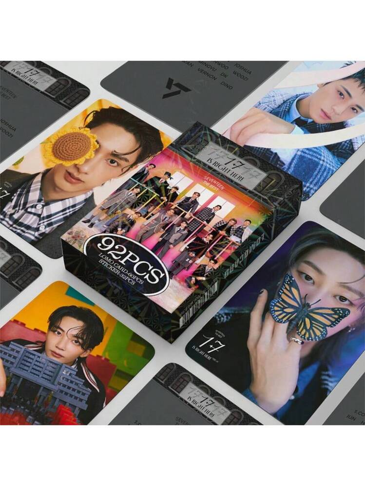 セブンティーン/N.Flying/Kポップアイドル フォトカード、スクラップ