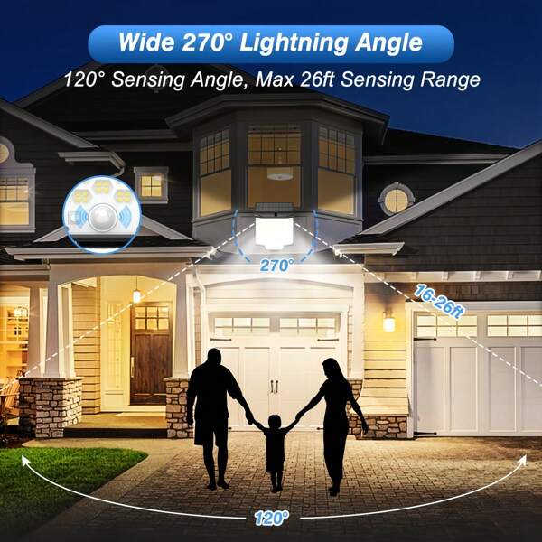 186LED Light Bead Outdoor White Light Solar Exterior Wall Lamp, 5-metrowy, ultradługi przewód do swobodnego montażu, wodoodporność IP65, trzy tryby ściemniania, nadaje się do użytku wewnątrz i na zewnątrz, przemyślana i bezpieczna lampa oświetleniowa dla taty
