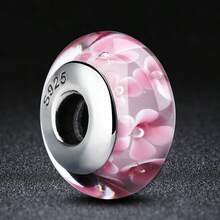 WOSTU WOSTU 1 buc 925 Sterling Silver Pearl Pearl Pearl Pearl Pearl Charms pentru brățară DIY bijuterii fine accesorii