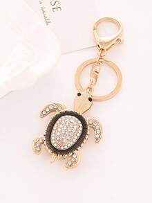 New Casual Fashion Zinc Alloy Animal Turtle Keychain, Suitable For All Seasons Christmas Gift Ideas Bag Lanyards With Id Holder Car Accessories Bag Charms