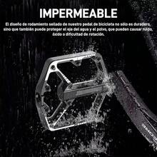 Pedal Antideslizante Para Bicicletas De Aleación De Aluminio - Negro - Ver 10