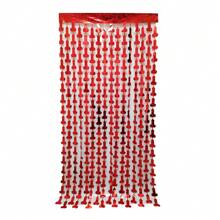 1/2 件成人背景流苏，单身派对装饰，金属箔流苏飘带，完美派对、家居和节日装饰，派对飘带，单身派对装饰