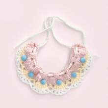 1 pezzo Carino orsetto di peluche con cappello da compleanno, bavaglino e accessori, bambola orsetto, regalo di compleanno per bambini, regalo per ragazze, migliori amici