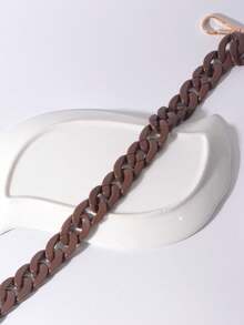 包链吊坠，包带延长链 - 咖啡棕 - 查看 2