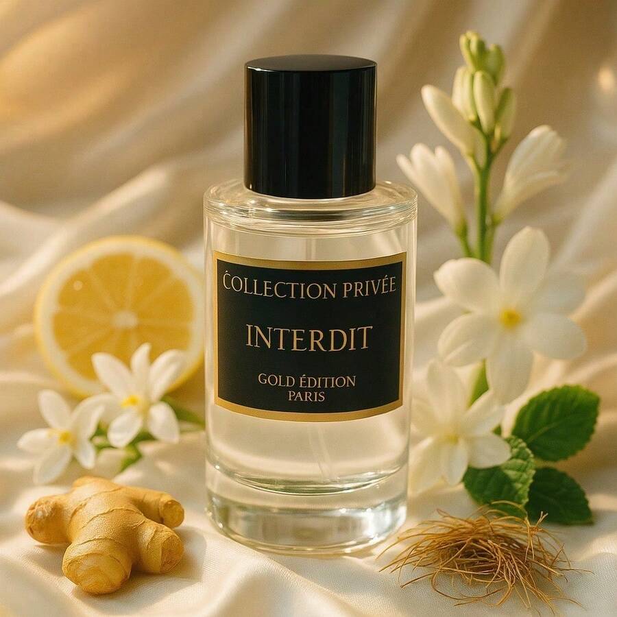 Fragrance World COLECCIÓN PRIVADA EDICIÓN ORO – INTERDIT 50ML EAU DE PARFUM – PARA MUJER - Floral afrutado - Ver 1