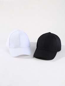 3pcs Fashion Men Solid Baseball Cap Casual - Multicolor - View 2