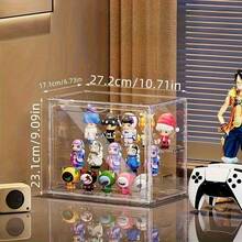 Mystery Box Storage Display Rack, High Transparency And Large Capacity Dust-Proof  Toy Box, Desktop Thickened Figurine Box - Multicolor - View 2