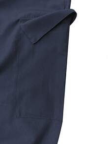 Pantaloni cargo da uomo con tasche con cerniera e coulisse, vita elastica, tasche grandi, gamba dritta, pantaloni casual adatti per sport all'aperto e jogging, primavera/autunno