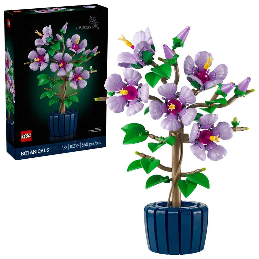 LEGO 10372 Botanicals Hibiscus Building Kit