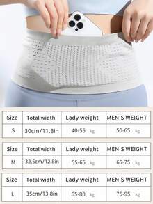 Invisible Fanny Pack Breathable Running Belt Moisture Wicking Storage Bag High Elasticity Fanny Pack For Men And Women Multi-Functional Sports Waist Bag With Non-Shaking Elastic Belt Mobile Phone Holder For Walking Travel Sports Hiking And Workout Gym Bag Running Accessories Sports Bag For Women Sport Bag For Sports For Fitness For Exercise Travel Bag For Vacation Travel Essential Durable Belt Bag For Running For Hiking - Multicolor - View 12