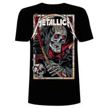 Metallica Death Reaper T Shirt - 黑色 - 查看 3