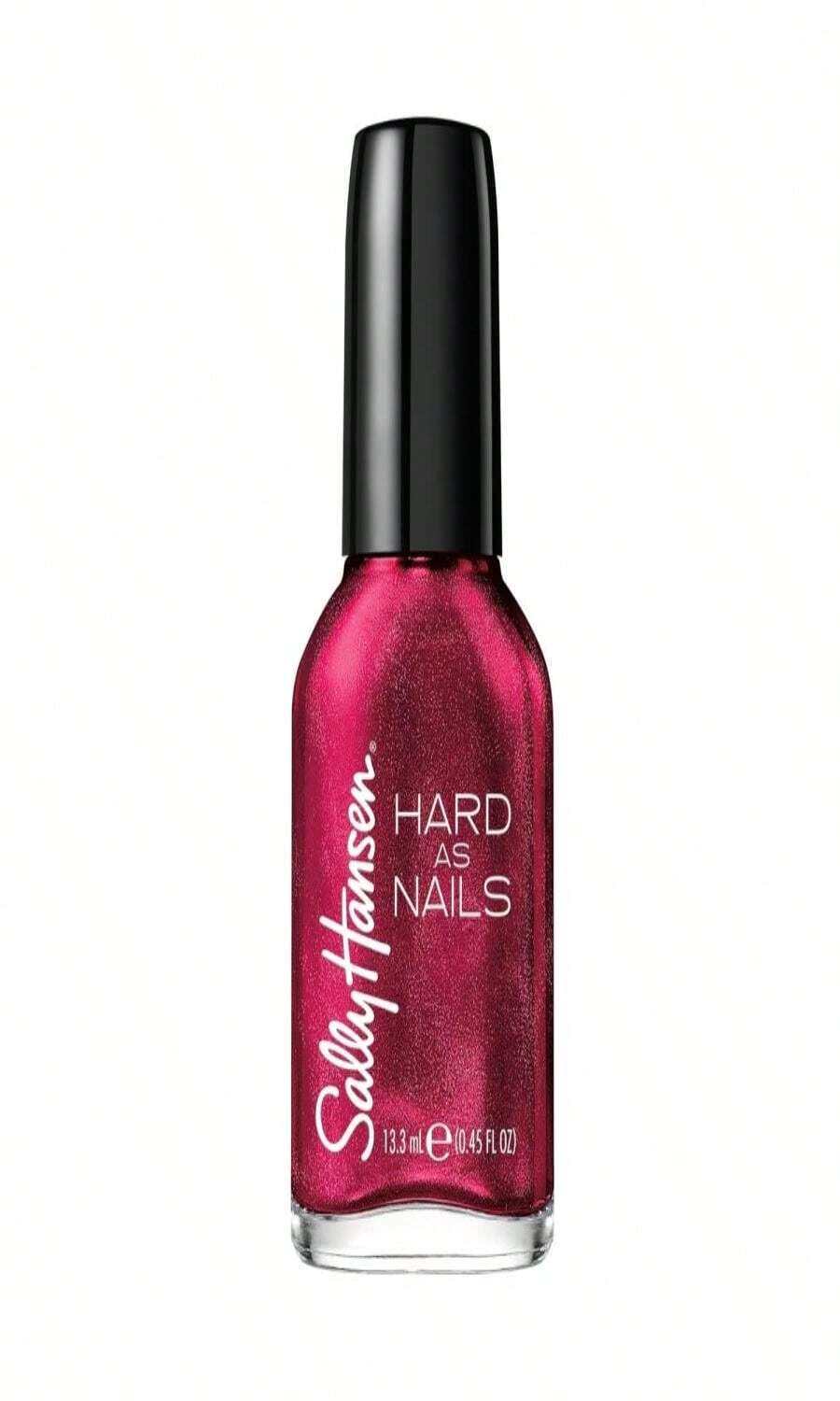 Sally Hansen Hard As Nails, Unbreakable Heart, Long Lasting, Chip Resistant, Opaque, Shimmery Pink Nail Polish
