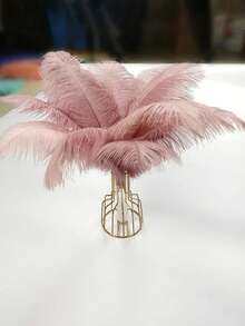 1pc Fluffy Faux Feather Scarf, Feather Shawl, Suitable For DIY Birthday Party Costumes, Wedding Photography Props, Stage Performance, Family Gatherings, Halloween Costumes, Concerts And Home Decor, Carnival Costumes And Accessories, Party Supplies. - Multicolor - View 8