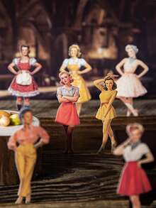 have a good day 25pcs/Pack Vintage Girl Stickers, Creative Aesthetic Stickers, DIY Decorative Collage Craft Materials, Holiday Gifts, Personalized Scrapbooking School Supplies