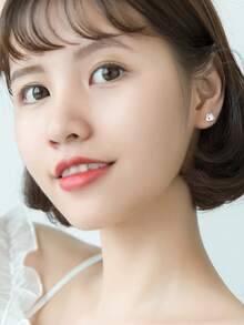 HuooNew 可爱的 925 纯银耳环，优质耳环，兔子，日常佩戴，女士珠宝，银饰，生日礼物