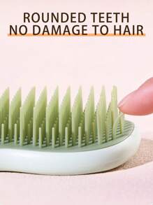 1 Pc Detangling Hair Brush, Natural Glide Thru Hair Brush, Self Care Scalp Scrubber With Non-Slip Handle, Detangler Comb, Hairbrushes, Detangler Brush For Curly, Straight, Wet Or Dry Hair, Back To School, Travel Holiday Essentials, Hair Accessories For Women, Brush, Hair Brushes, Hair Brush, Detangling Brush, Ball Brush, Mini Hair Brush, Hair Brush Set, Wooden Comb, Hair Brush, Mini Hair Brush, Detangling Brush, Hair Brushes, Curly Hair Brush, Hairdressing Equipment,Travel Essentials,Travel Essential,Hairstyle,Hairdressing,Hair Brush,Slick Back Brush,Styling Brush,Curly Hair Brush,Edge Brush,Hair Comb,Brush Hair,Hair Brush Set,Comb Hair,Comb For Curls,Detangling Brush,Hair Brush For Women,Hair,Travel,Hair Products,Hair Tools,Hair Stuff,Barber,Barber Accessories,Barbershop,Hairdressing Equipment