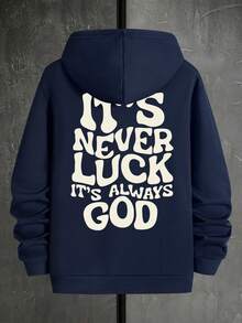 Sudadera con Capucha Nueva Primavera y Otoño Sudadera Estampada - Negro - Ver 9