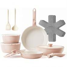 Cookware Sets - 16 Pieces Pink - View 12