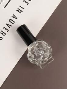 2pcs 10ml Rose Shaped Refillable Perfume Bottles With Spray Nozzle, Oil-Free, Glass Structure, Rose Scented, Suitable As Romantic Gift For Girlfriend, Wife, Friend On Valentine's Day - 10ml - View 5