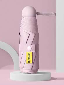 Small Folding Umbrella, Mini Pocket Waterproof Portable Travel Umbrella,Sun Umbrella Female Sunscreen UV Protection Sun And Rain Umbrella Two-In-One Mini Five-Fold Ultra-Light And Compact Portable,Mini Travel Umbrella, Small And Compact Portable Umbrella For Sunny And Rainy Days, Windproof Sunshade, 99% UV Protection, Suitable For Women And Men Umbrella For Women Umbrella Rainproof Windproof