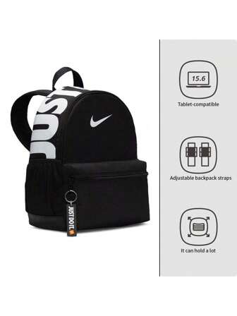 Nike 32*25*12cm Mochila para adolescentes y jóvenes, bolsa deportiva para exteriores, bolsa de viaje casual mini DR6091-010