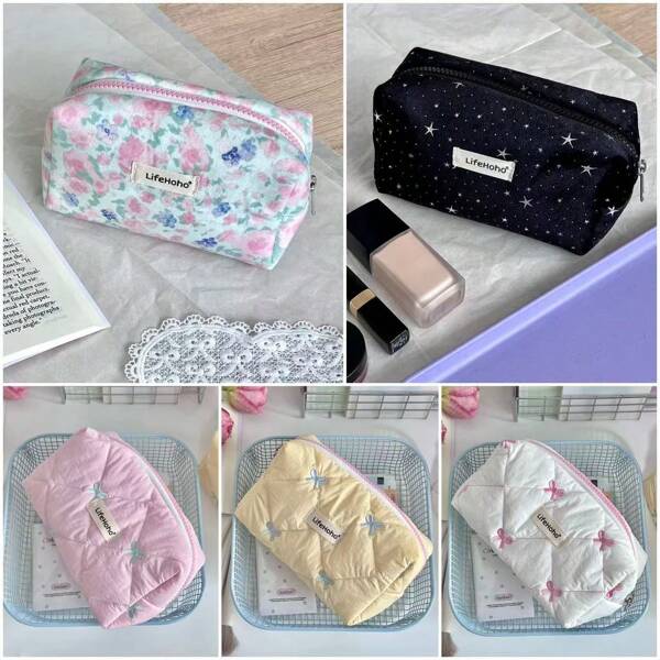 Beautiful Storage Bag, Cosmetics Storage Bag, Stationery Pencil Case