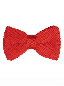 Children's Fashionable Knitted Double-Layer Bow Tie, Boys Girls Flower Girl Formal Wear British Style Baby Bow Tie, Suitable For 3-16 Years Old Kids To Wear For Performance, Wedding, Party, Daily