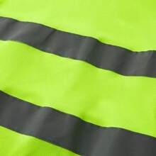 High-Visibility Reflective Vest - Multiple Pockets, Unisex, Lightweight & Breathable (No Overheating) - Ideal For Outdoor Cycling/Construction/Sanitation - ANSI/ISEA Compliant - 淺藍 - 查看 6