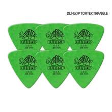 10pcs Dunlop Guitar Picks Delrin Electric Guitar Picks 0.5/0.6/0.73/0.88/1.0/1.14MM Triangle Picks Guitar Parts 6 Kinds Thickness Picks Acoustic Guitar - Multicolor - View 10