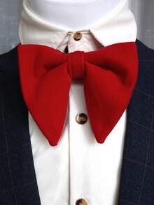 1 st sammetsfluga, lämplig för bröllop, värdskap, fest och dagligt bruk - Multifärgad - Visa 4