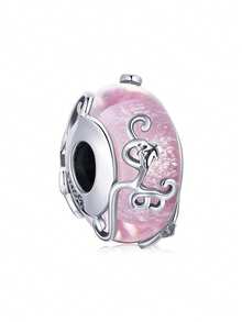 WOSTU WOSTU 1 buc 925 Sterling Silver Pearl Pearl Pearl Pearl Pearl Charms pentru brățară DIY bijuterii fine accesorii