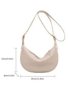 Bolsa Feminina de Ombro Tiracolo Alça Regulavel Fechamento em Ziper