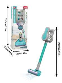 Kids' Handheld Vacuum Cleaner Toy – Interactive Cleaning Role Play With Realistic Lights & Sounds – Develops Motor Skills & Teaches Responsibility – Ideal Gift For Boys & Girls Ages 3+