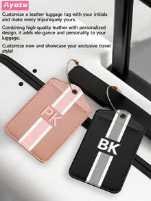 Customized Luggage Tag, Fashionable And Lightweight Luggage Tag For Travel Groups, Luggage Identification Tag, Airline Boarding Pass, Corporate Team Building Travel Identification Card, Luggage Tag, Backpack, Handbag And Schoolbag Nameplate, Summer And Winter Travel Accessories, Pet ID Tag, Travel Essentials Travel Storage Bag, Automotive Decor, Family And Friend Travel Gifts,New Year Glamour - Multicolor - View 10