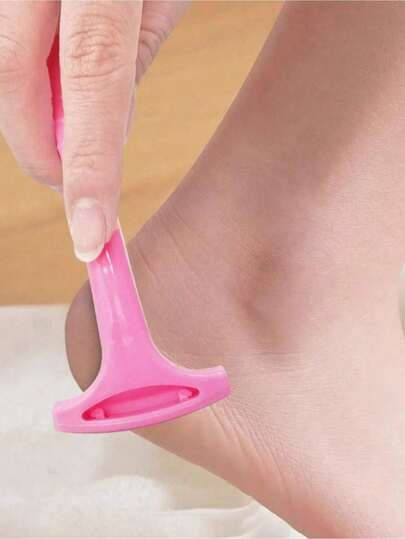 Herramienta profesional de plata para eliminar callosidades, herramienta para el cuidado de los pies para eliminar la piel muerta, adecuada para hombres y mujeres