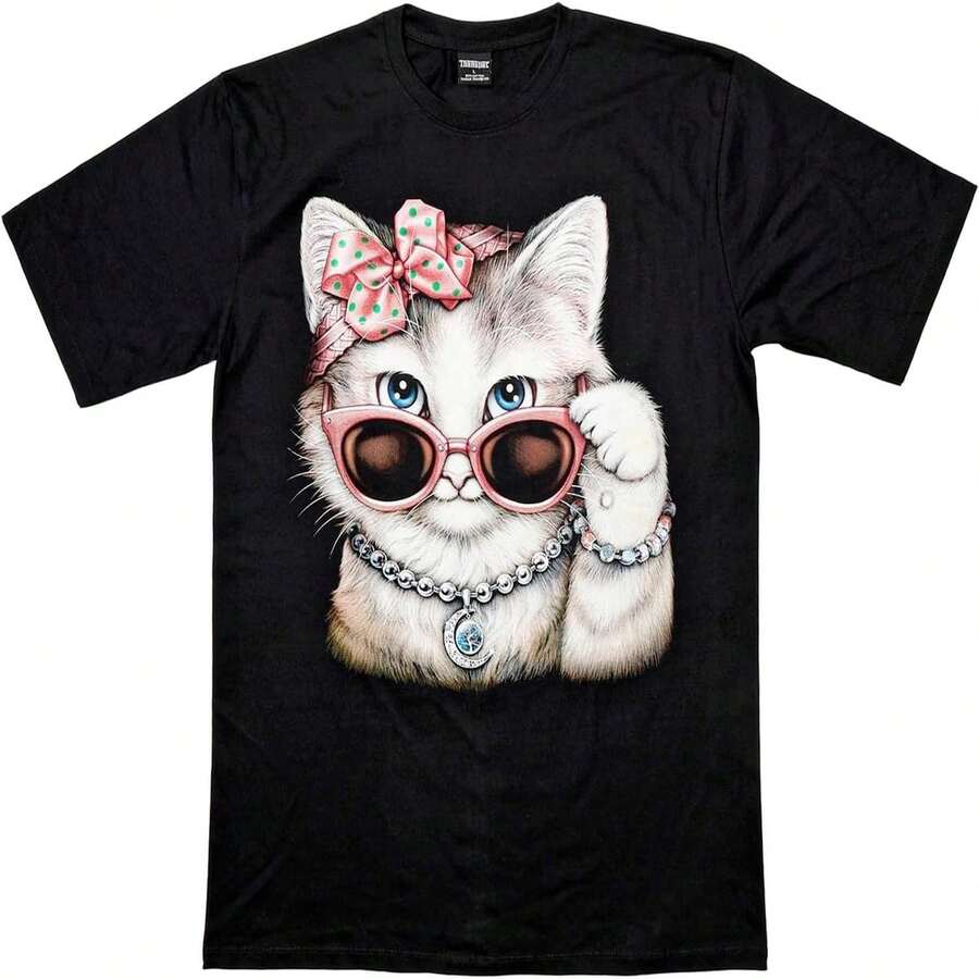 Women T-Shirts - 黑色 - 查看 1