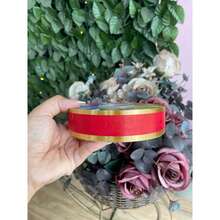MAXI ALBANO TAPE 32X100mts FOR 3D DECORATION - Röd/guld - Visa 2