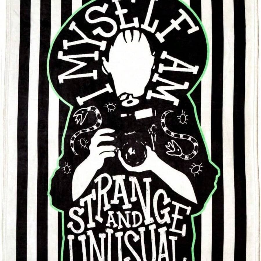 Franco Collectibles Lydia Ropa de cama Super Suave Micro Raschel Manta, 46 In X 60 In, (Producto con Licencia Oficial).Jpg - Blanco1 - Ver 1