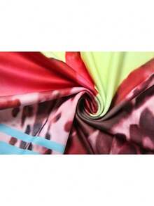 2025 Summer New Women's Clothing Fashion Sexy Halter Neck Open Back Top Split Skirt Set - 彩色 - 查看 6