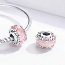 WOSTU WOSTU 1 buc 925 Sterling Silver Pearl Pearl Pearl Pearl Pearl Charms pentru brățară DIY bijuterii fine accesorii