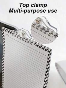 1 Stück klare/durchsichtige Acryl Monitor Nachrichtentafel, links/rechts Seite klebefrei Mehrzweck-Clip Design für Haftnotizen, handgeschriebene Notizen, Handy/Computer Bildschirm Nachrichtentafel für Studium & Büro, Lernhilfe / Primar- und Sekundarschüler / Jungen und Mädchen / Büromitarbeiter / Geschenke zum Schulanfang, Thanksgiving, Geburtstag, Weihnachten. - Verschiedenfarbig - Übersicht 5