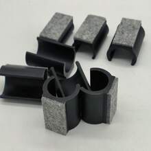 Almohadilla para pies para silla con arco, silenciosa, resistente al desgaste y a la nieve, almohadillas protectoras para muebles antideslizantes