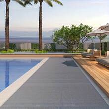 1pc Hollow Design, Outdoor Commercial Bathroom Anti-Slip Mat, Thickened Entrance Kitchen Floor Mat, Bathroom Shower Room Toilet Non-Slip Pad - Grey - View 5