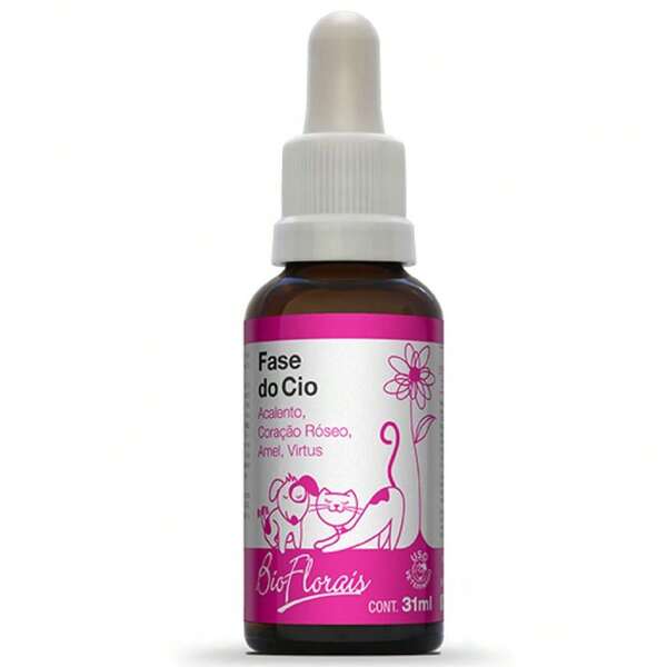 Floral Pet Cachorro Gato Fase do Cio BioFlorais